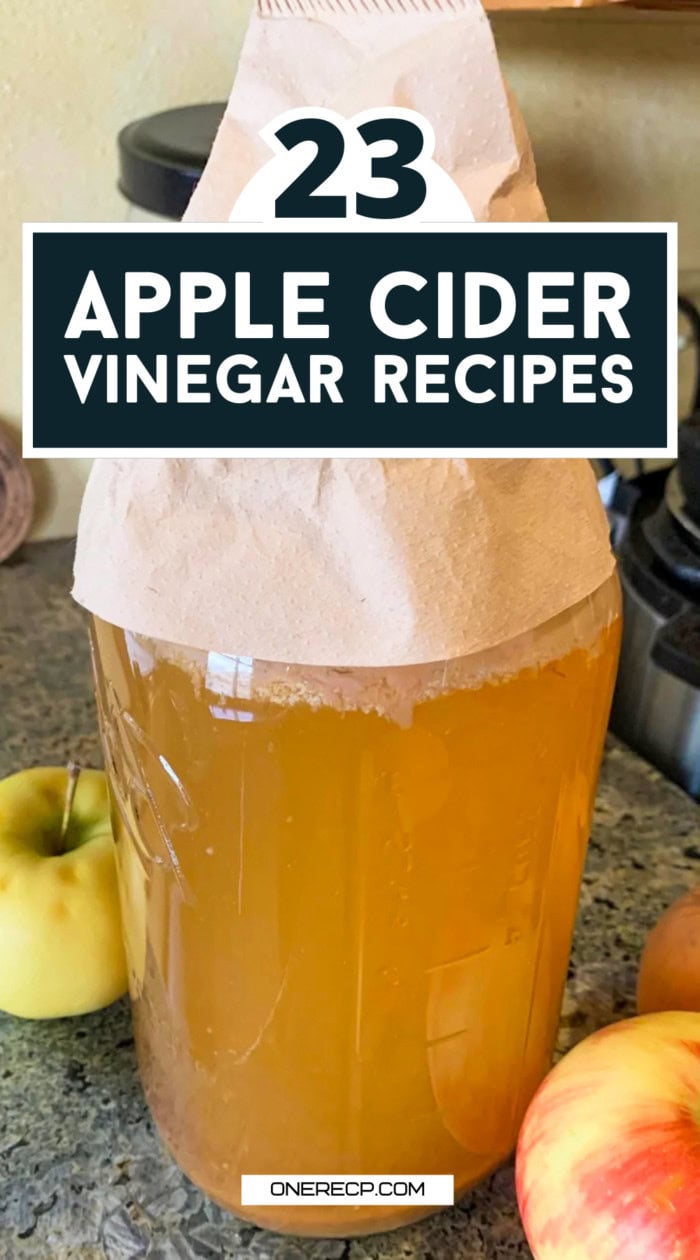 apple cider vinegar recipes pinterest poster