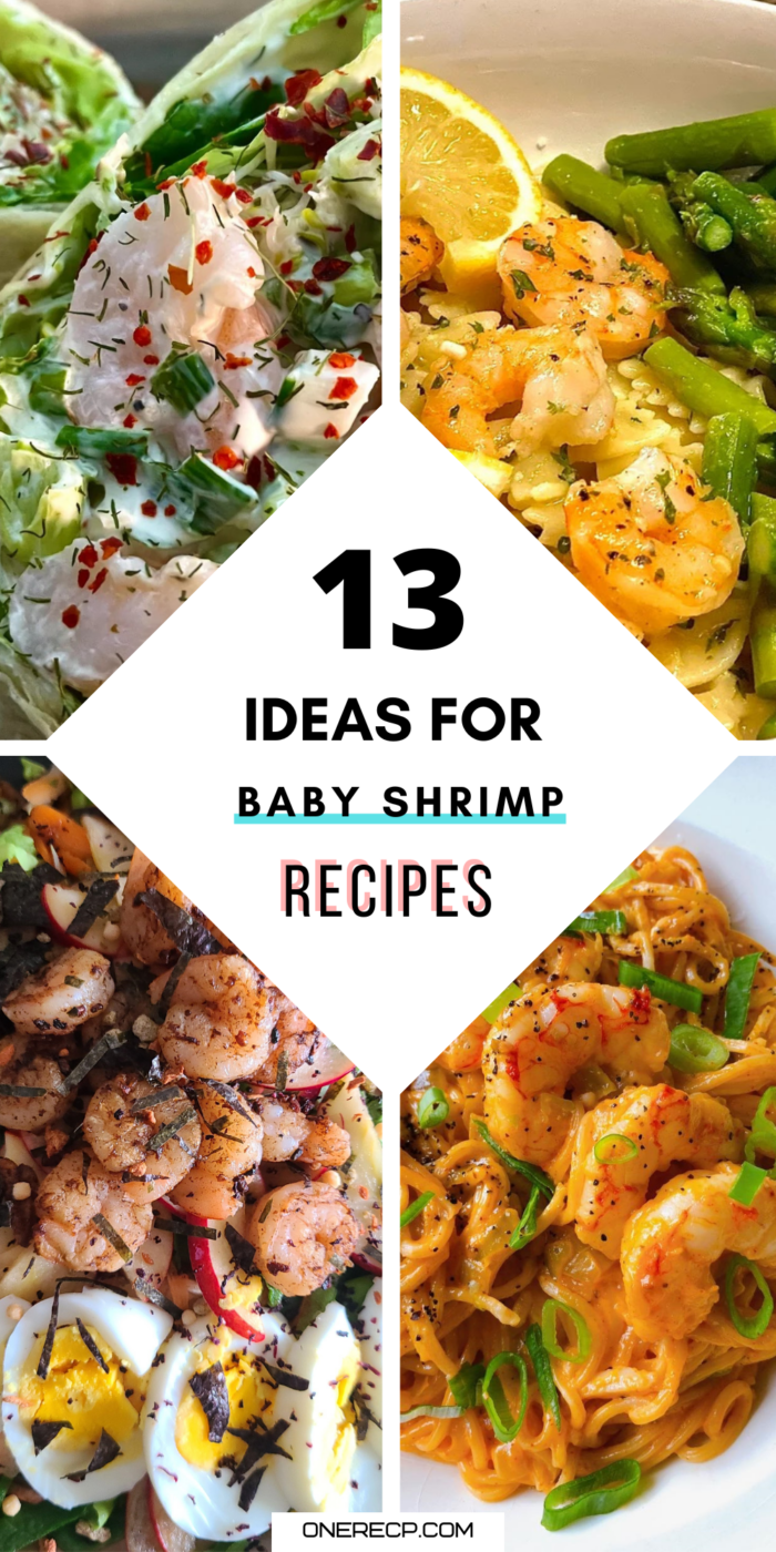 baby shrimp recipes pinterest poster