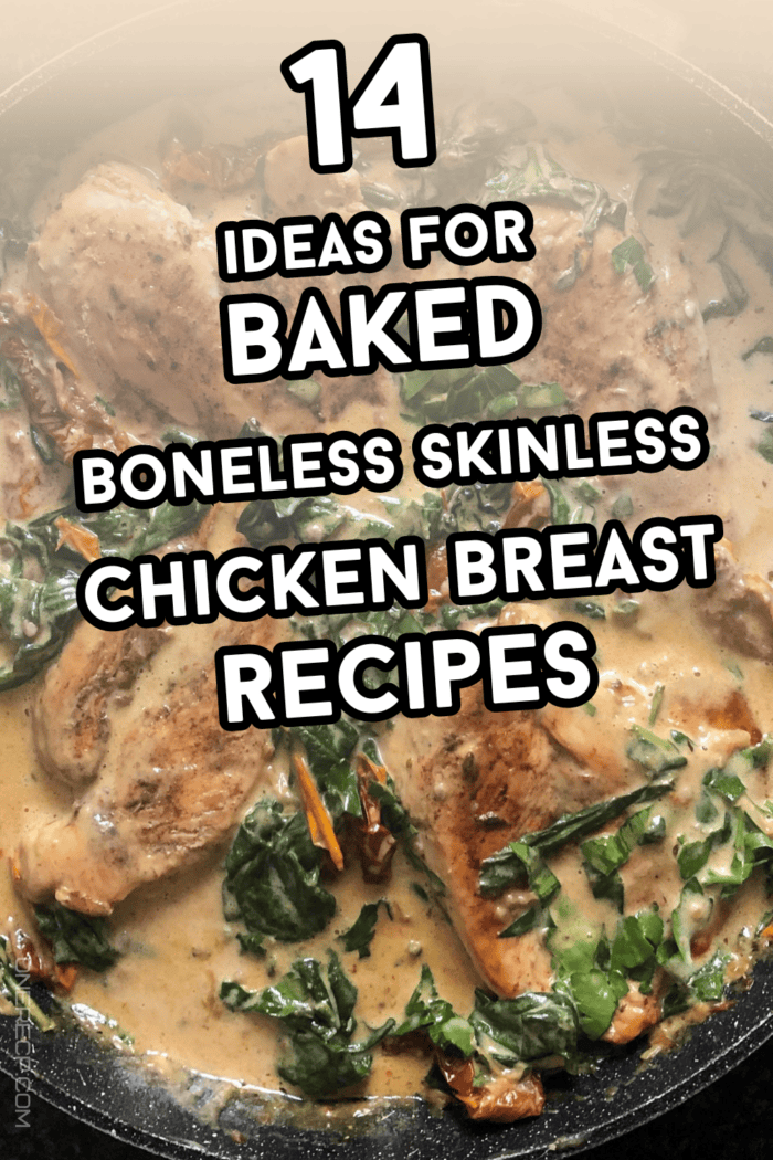 baked boneless skinless chicken breast recipes pinterest poster