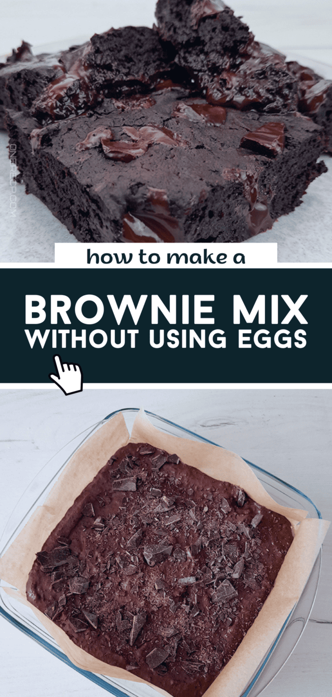 How to Make a Brownie Mix Without Using Eggs?