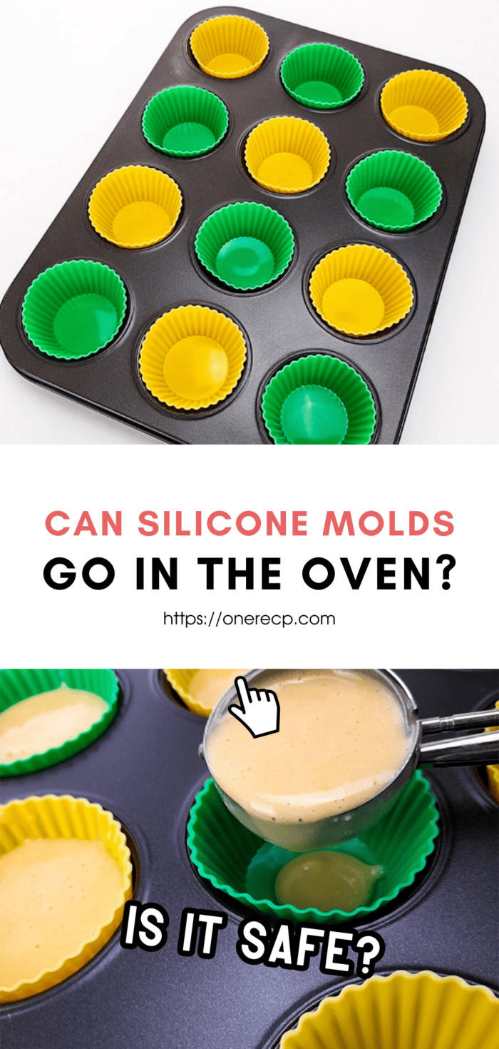 can silicone molds go in the oven Pinterest poster