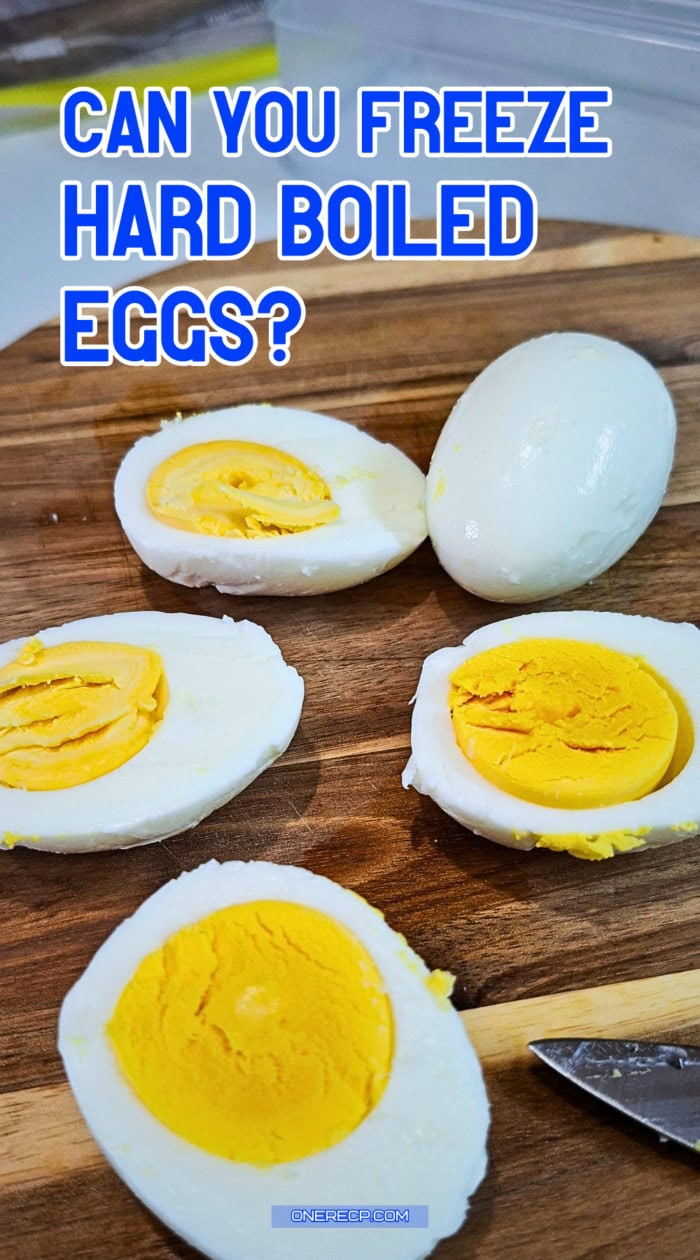 can you freeze hard boiled eggs pinterest poster