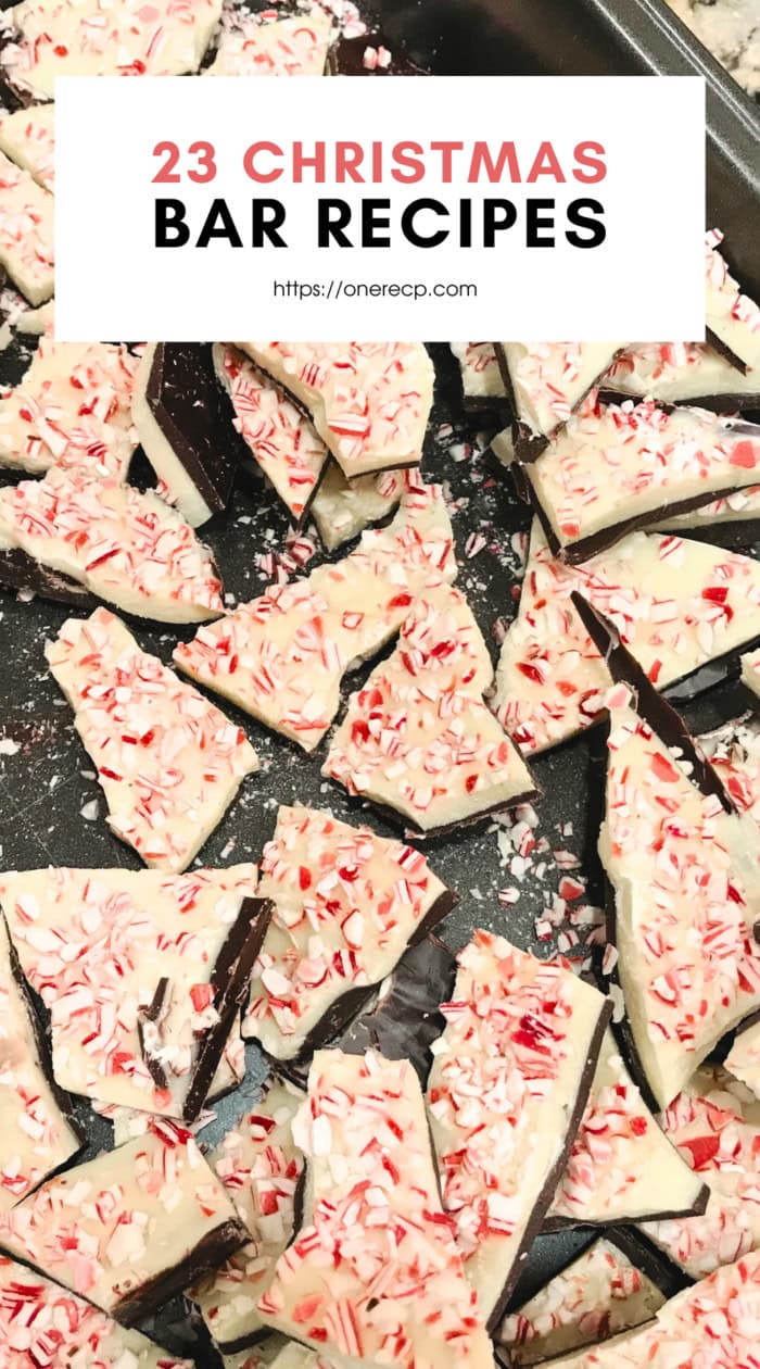 christmas bark recipes pinterest poster