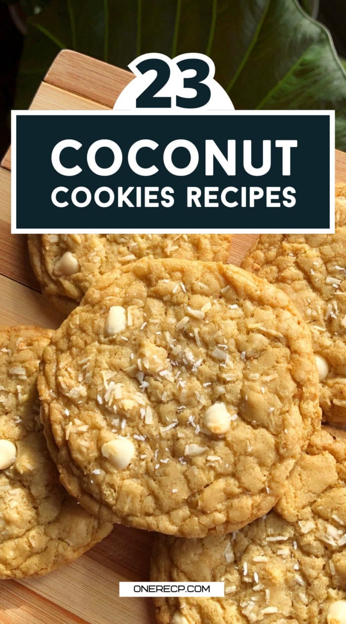 coconut cookies recipes pinterest poster