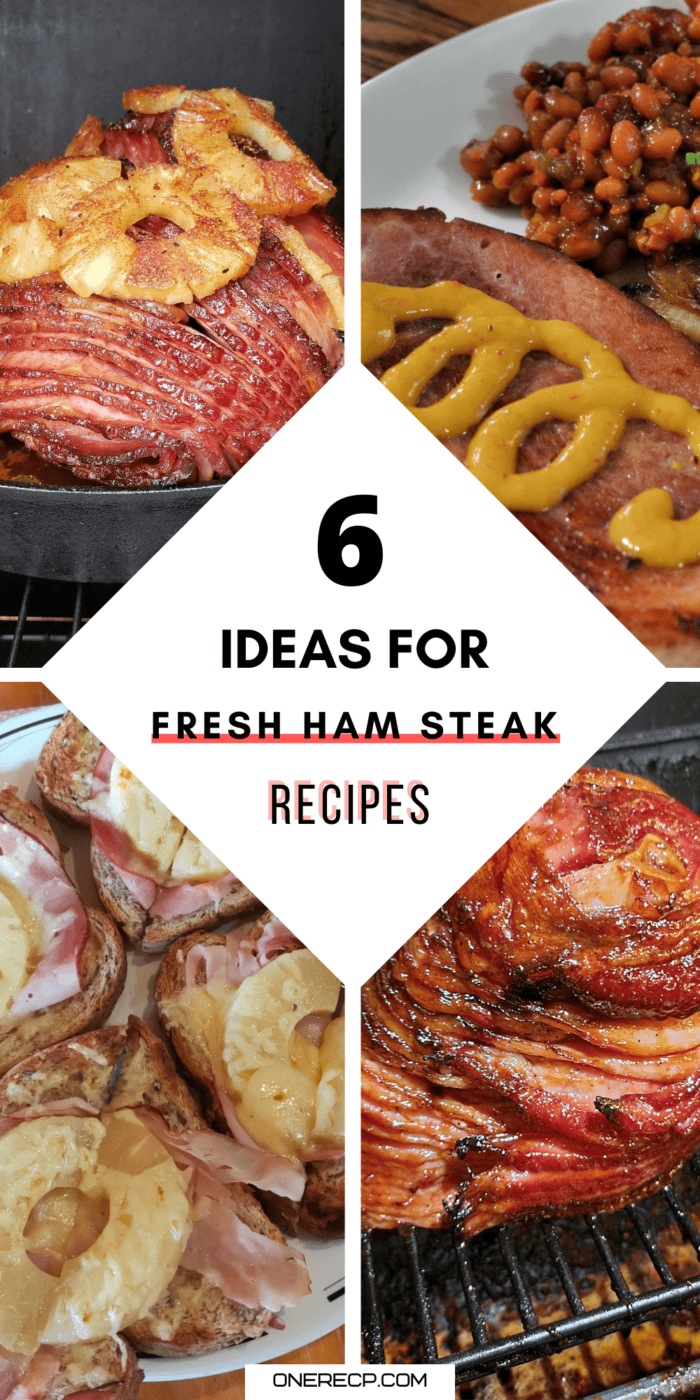 fresh ham steak recipes pinterest poster