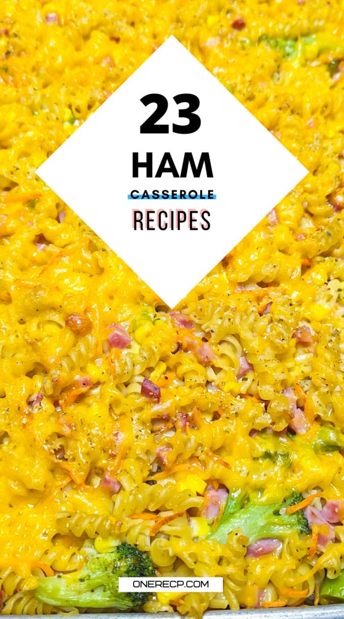 ham casserole recipes pinterest poster