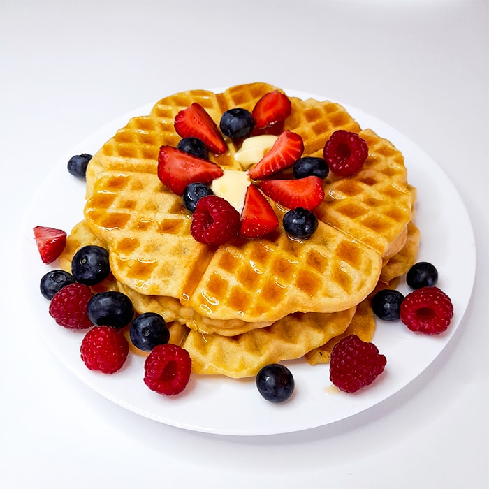 how to make waffles with pancake mix