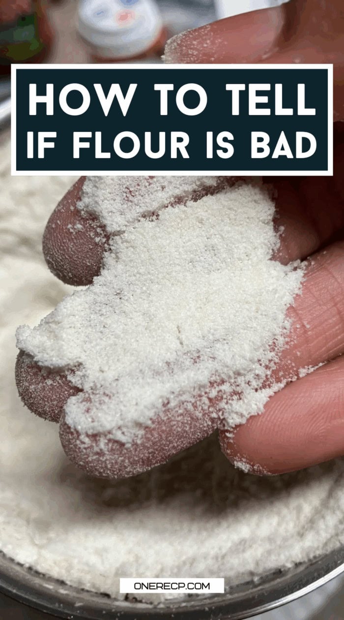how to tell if flour is bad pinterest poster