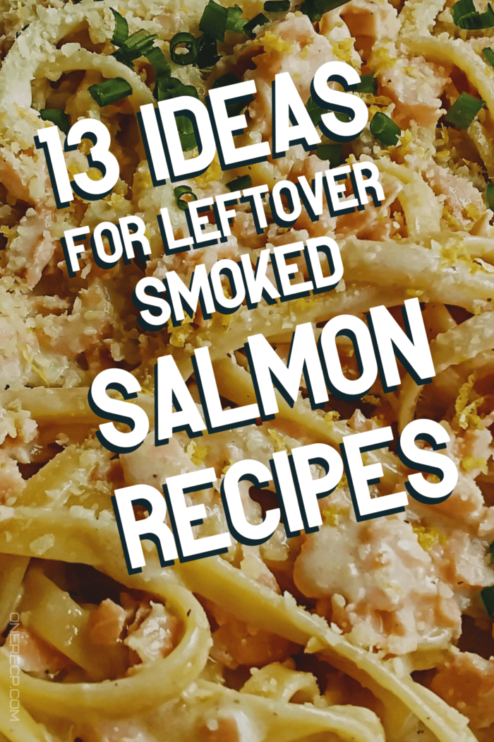 leftover smoked salmon recipes pinterest poster