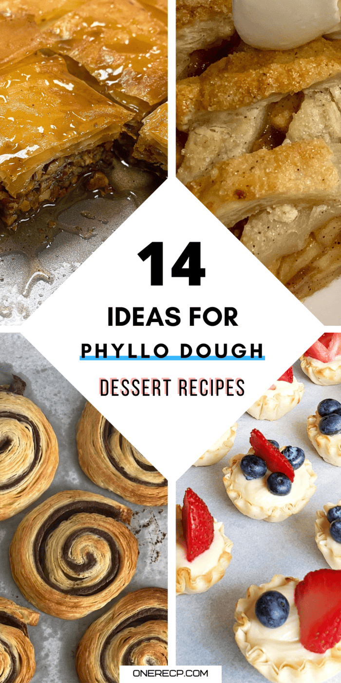 phyllo dough dessert recipes pinterest poster