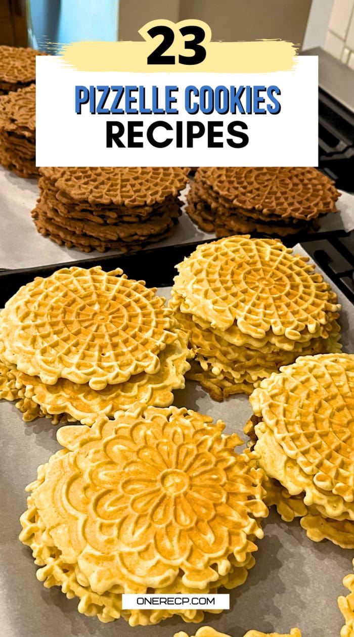 pizzelle cookies recipes pinterest poster