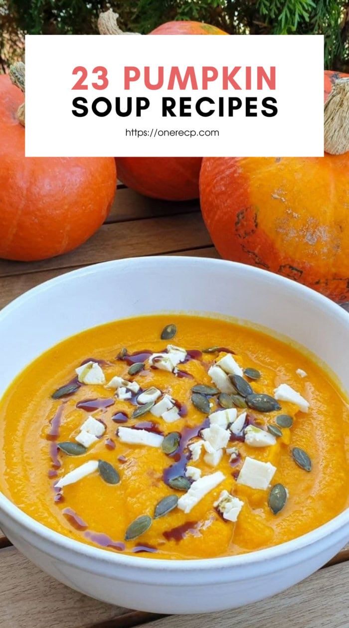 pumpkin soup recipes pinterest poster