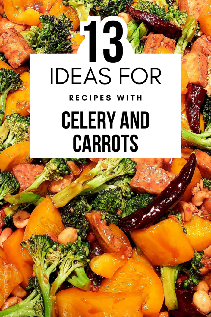 recipes with celery and carrots pinterest poster