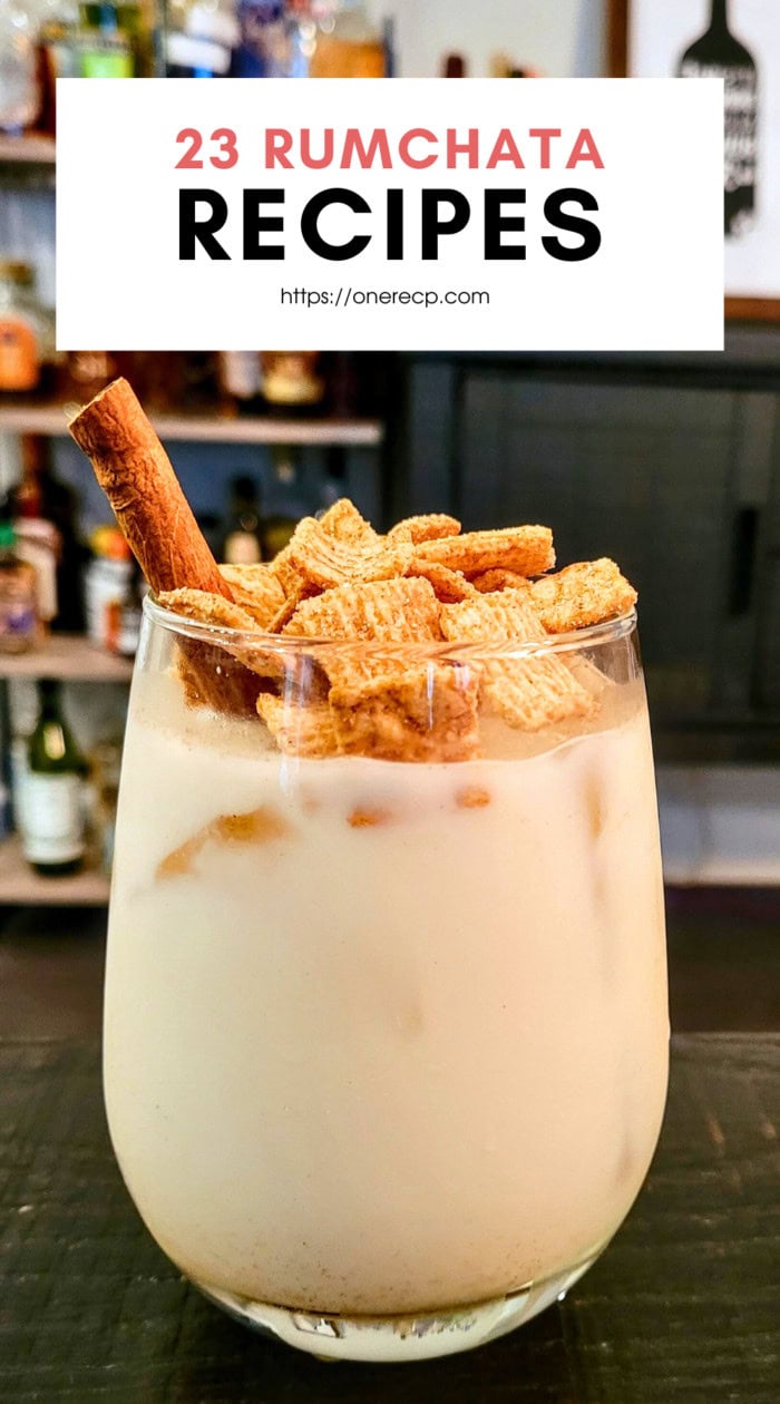 rumchata recipes pinterest poster