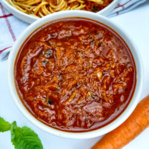 Savory Spaghetti Sauce with Carrots