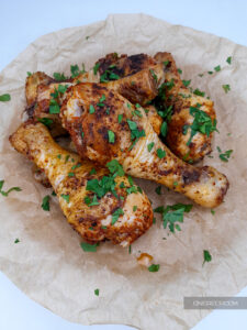 Lazy Stove Top Chicken Drumsticks (4-Ingredient Recipe) oneReCP