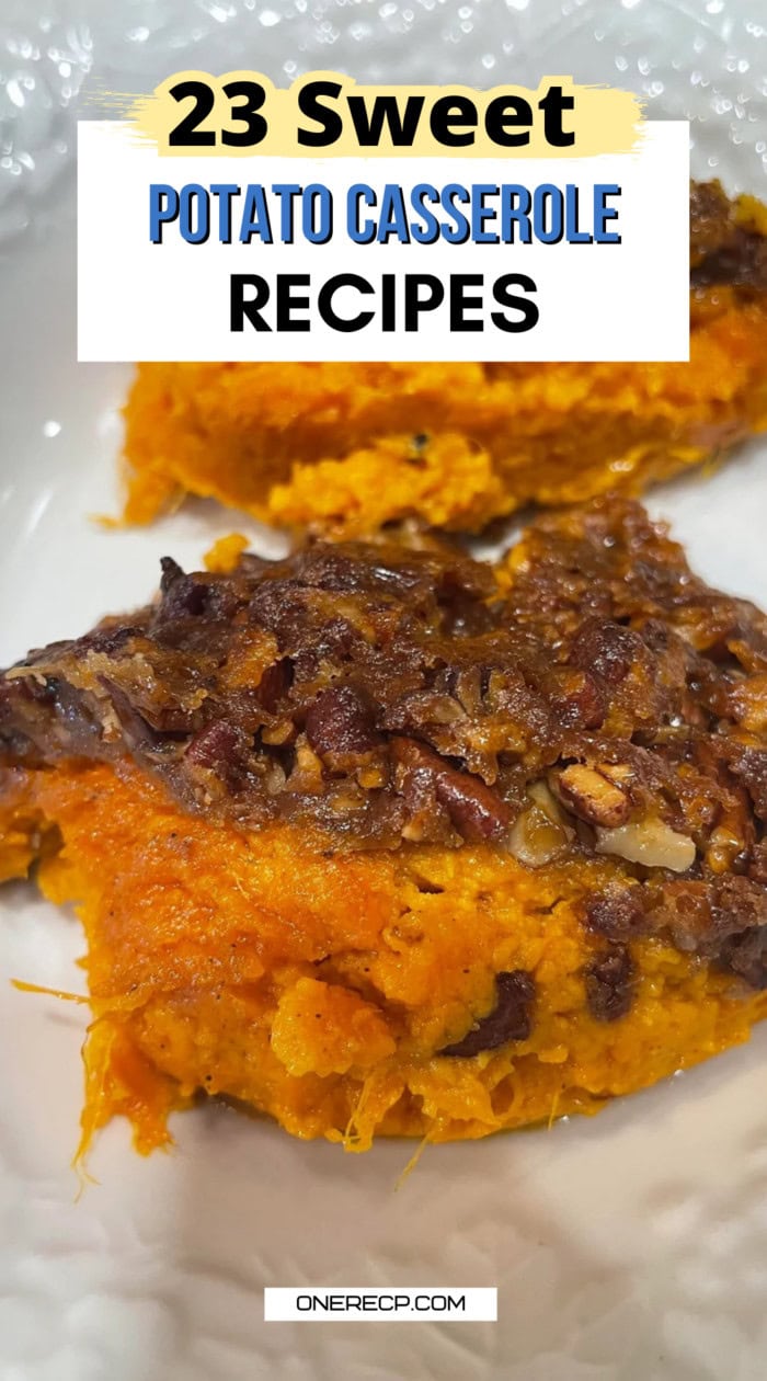 sweet potato casserole recipes pinterest poster