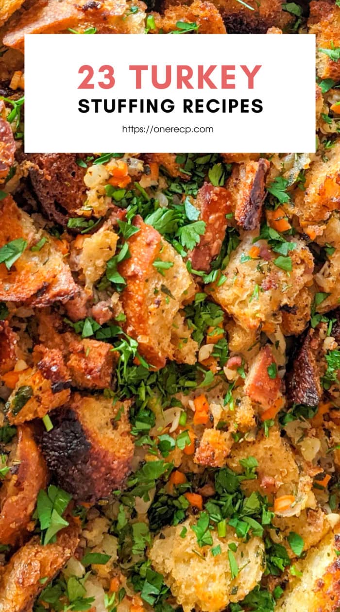 turkey stuffing recipes pinterest poster